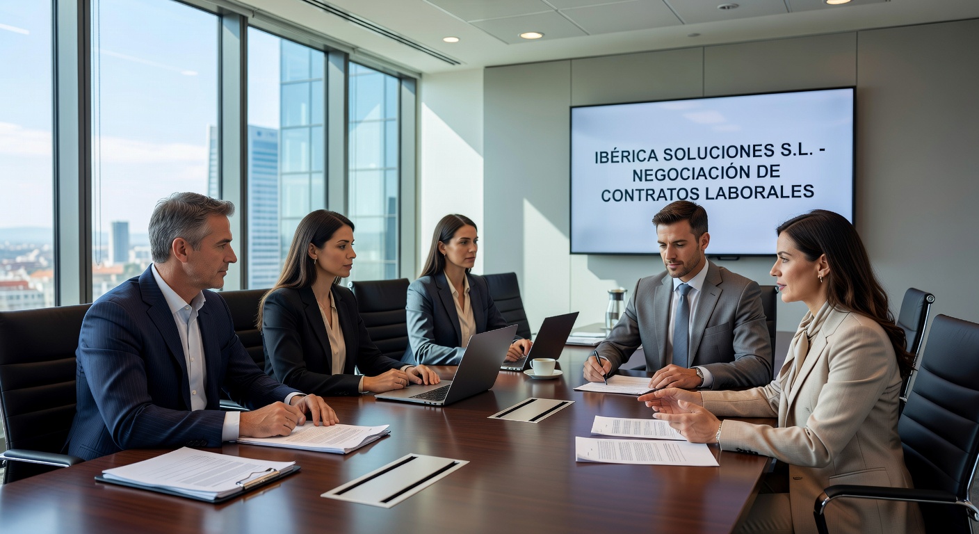 Negociación de contratos laborales